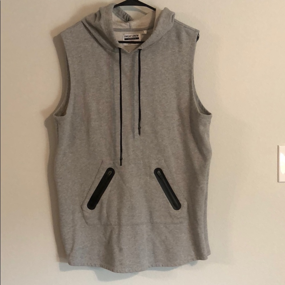 Sweat Crew Sleeveless Hoodie